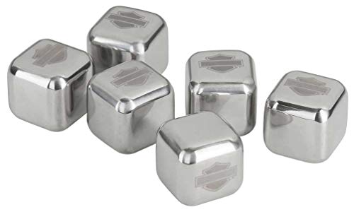 ace ice pack reusable - Harley-Davidson Stainless Steel Ice Cube Set, 6 Reusable Ice Cubes HDL-18581