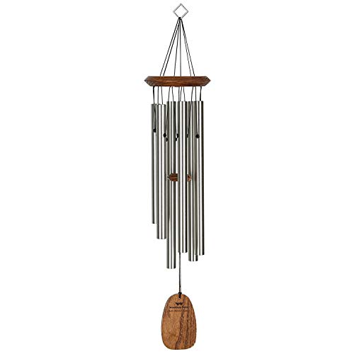 Woodstock Chimes Sonido Juego, Plata, 56u00a0x 18u00a0x 6.4u00a0cm, Bday