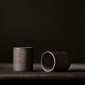 Theekopjes Sets van 2 keramische beker theekopjes porseleinen thee beker Chinese Kung Fu Cup FQYXLX (Color : A)