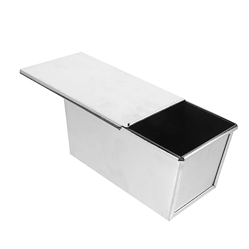 ABOOFAN Nonstick Loaf Pan with Lid Bread Mold for Toast Baking Conduction for Kitchen and Bakery Use Smooth Edges for Safe Handling