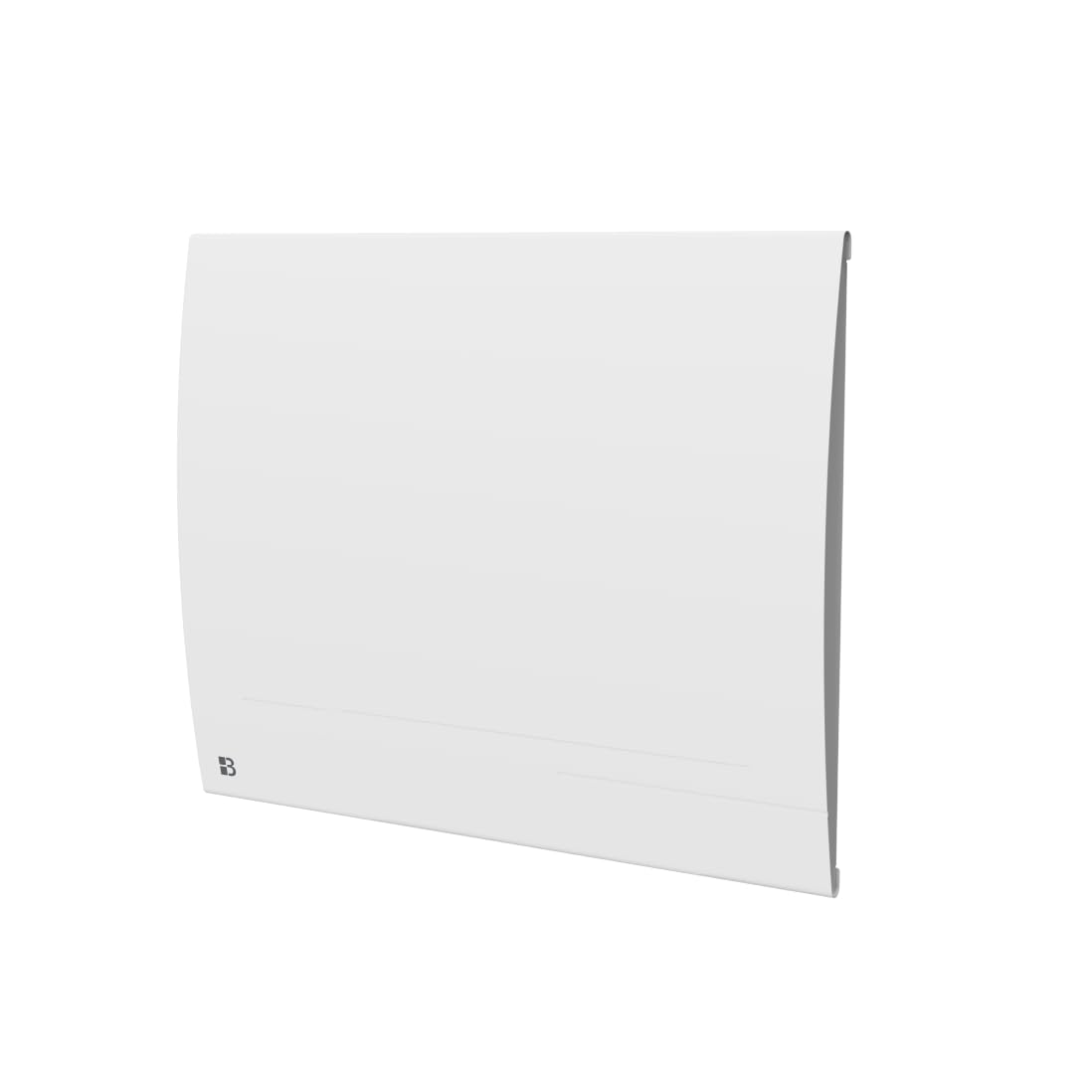 BESTHERM - Elektryczny grzejnik elektryczny podłączony WIFI z ceramiczną suchą bezwładnością 1000 W Bestherm LESSO CONNECT poziomy biały