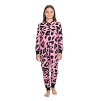 A2Z 4 Kids Girls Boys Onesie One Piece Kids Pyjamas Sleepsuit Soft Feel Comfortable - Cotton Onesie 154 Baby Pink._5-6