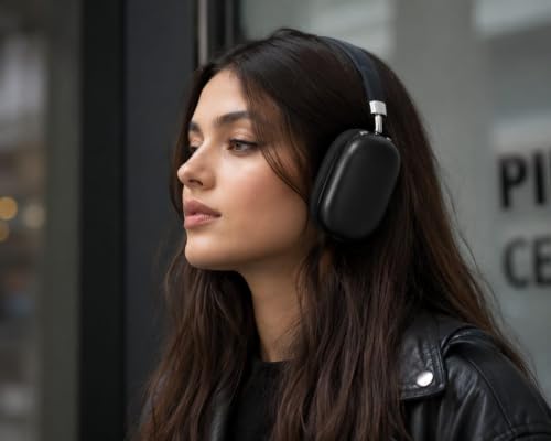 Image of Wireless Bluetooth Over-Ear Headphones