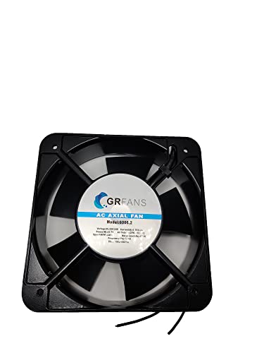 Image of Exhaust Fan HINCAVO GR 8 inch HIGH SPEED Ventil Air OFFICES for Kitchen & Bathroom Material : Aluminium (8 inch), Black