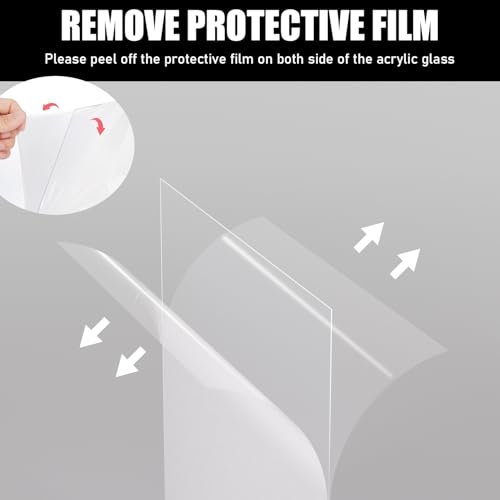 Cadre affiche A2 plexiglas incassable grand format lot de 2 noir - 8