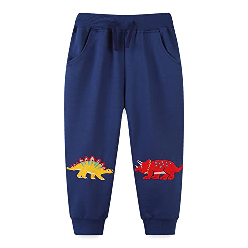 VOYOKIS Baby Boys' Trousers, Soft Cotton Trousers 2-7 Years, Type 10, 110 cm