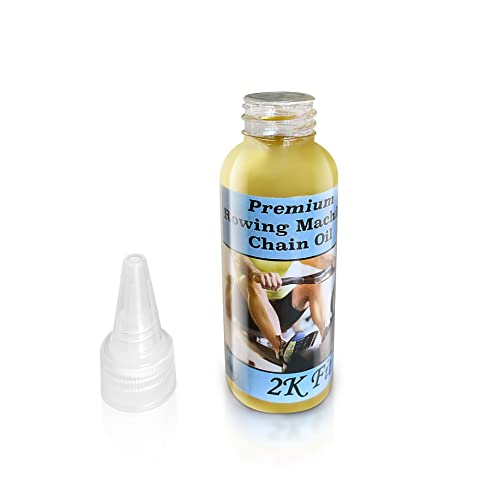 2K Fit Rowing Machine Chain Oil: 500 Hours Of Rowing With One Bottle, Works With Concept 2 Model C, D, And E, Custom-Formulated For Rowing Machine Ergometer Chains - Compatible With Other Major Brands #TOP3