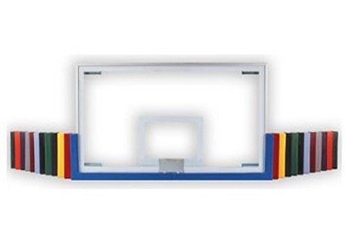First Team TuffGuard 72-Inch Competition Basketball Backboard Padding Color: Maroon