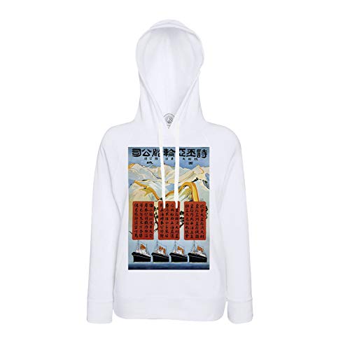 Sweat à capuche Chine affiche vintage pour vos moments de détente et sorties urbaines