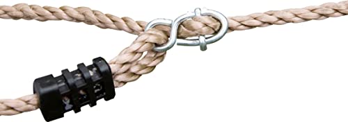 Foto von Small Foot Kletternetz mit Achterhaken, zur Befestigung an dreiseitigen Holzrahmen, für Kinder ab 3 Jahren, 11876 Spielzeug, Weiß