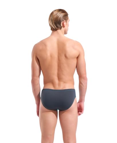 Image of Arena Men's Team Solid Swim Brief MaxLife Athletic Swimwear Professional Swimsuit Bathing Suit
