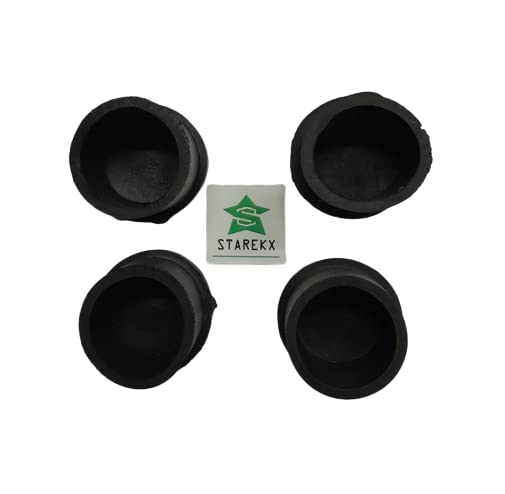 STAREKX Floor Protector Round Rubber Buffer/Cap/Bush/Shoes for Furniture Feet Chair Table (38mm [ 1 1/2 inch], 4) (B0C45YGNVJ) Amazon Price History, Amazon Price Tracker