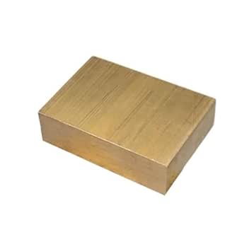 JNMING H59 Brass Plate Flat Bar Rod Block 3mm 4mm 5mm thickness 100mm ...