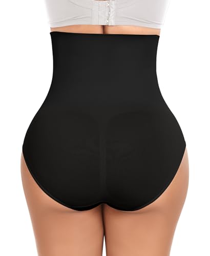 Image of Werena Tummy Control Shapewear for Women High Waisted Body Shaper Panties Slimming Girdle Shaping Briefs