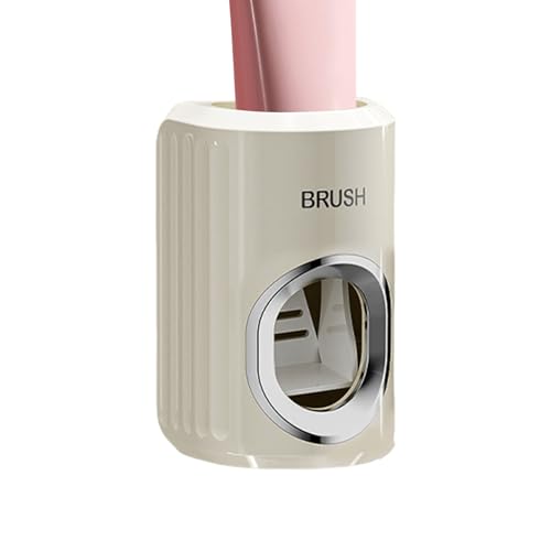 Distennatore Di Dentifricio - Organizzatore Montato A Parete Da 11 Cm In Polipropilene, Spremitore Di Dentifricio | Specchio Da Bagno Per La Famiglia Di Cassetto, Squeezer Per Bambini - Docutta