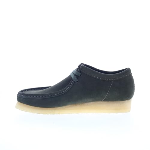 Image of Clarks - Mens Wallabee Shoe, Color Forest Gre, Size: 7 M US