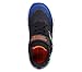 Skechers Kids Boys Flex-Glow Bolt Sneaker, Black/Blue, 6