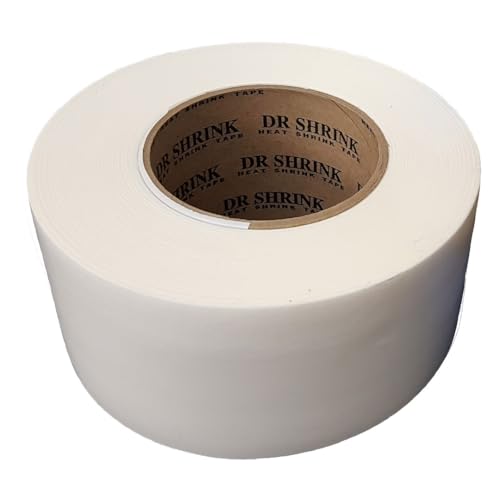 Image of Dr. Shrink DS-703W 3 in. x 180 ft. Heat Shrink Tape - White