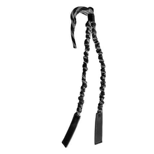 Blue Sports Prolaces Toe Strap - Set of 2 Elastic Hockey Goalie Pad Ties - Shock-Absorbing Training Gear for Hockey Players (Junior, Black)