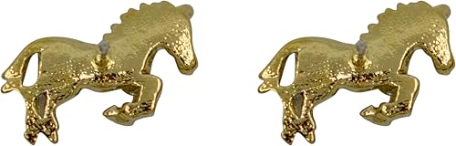 Image of Set of 2 Brooch Lapel Pins With Rhinestones