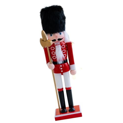 livre Xanorrg Casse-Noisette De Noël Ornement Marionnette Soldat en Bois Décorations Debout pour Ornement Table