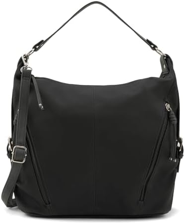 Tom Tailor Bags Elin-schoudertas voor dames, beige, 9 x 26 x 28,5 cm (b x h x d), Braun, 28.5x26x9 cm (B x H x T