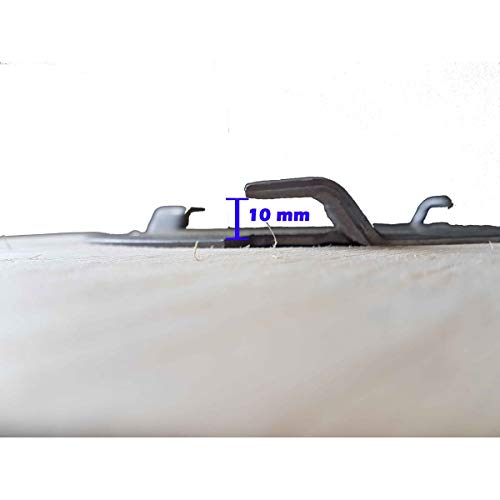 Escova de Pelo COM flange 410 mm para enceradeira Cleaner