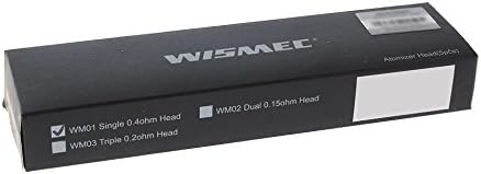 Wismec WM Replacement Coil Heads - Wismec Gnome Tank - 5 Coils (WM02 0.15 Ohm)