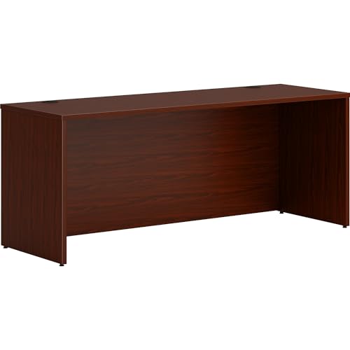 HON HONLCS7224LT1 72 in. Shell Credenza Mahogany, Brown