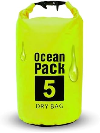 Borsa Impermeabile 5l NARAMAKI Giallo Fluorescente - Per Palestra