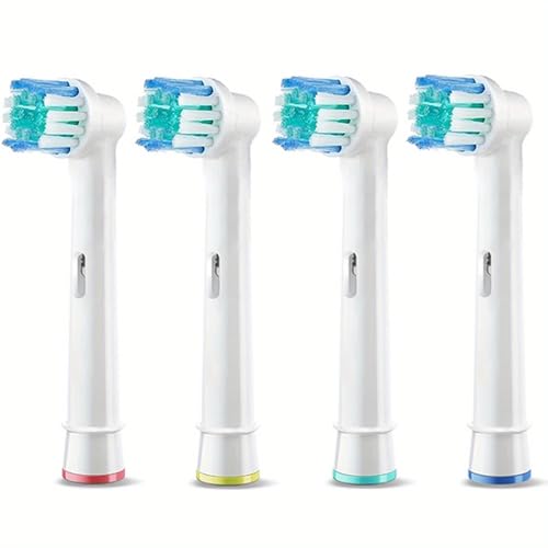 Testina di ricambio universale Braun compatibile con spazzolino elettrico Oral B p2/4000/3757/d12/3766 (4 pezzi)
