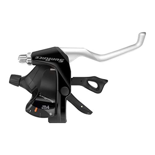 Sunrace M406 V Brake/Trigger Shifter Stm406 Right 7S V Brake Black 219G #TOP18