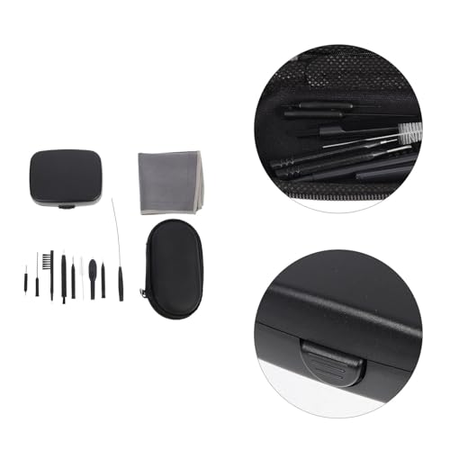 Kit de nettoyage prothèses auditives anti-panne avec pochette de transport zippée