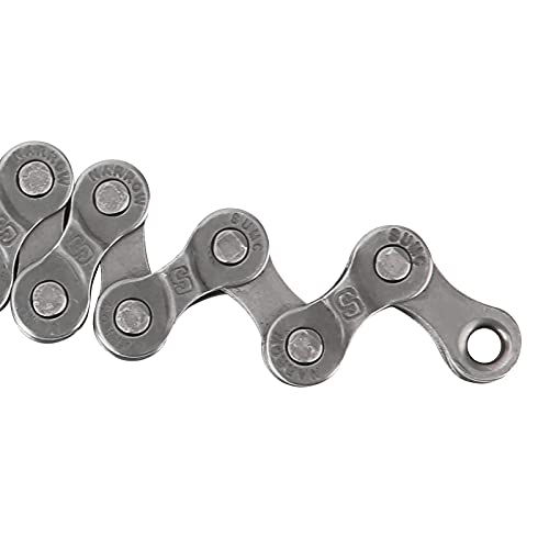 CYTGOUPER 8 Speed Bike Chain,108 Links Mountain Bike Chain, Chain Motorized Bicycle Parts for Mountain Road Bike