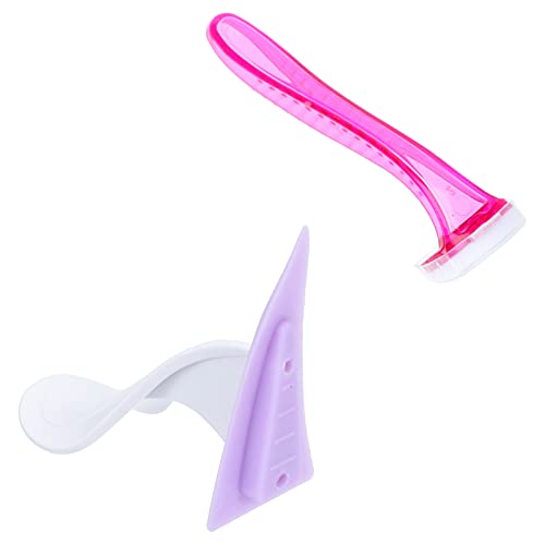 ERINGOGO 1Juego Afeitadora Para Mujeres Kit Creativo Silicona Para Afeitar Íntimo Color Aleatorio Para Depilación De Bikini y Privados