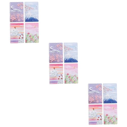 Cahier à spirale peinture à l'huile pour organiser vos cours ou votre bureau