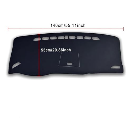 Tapis tableau bord VW Golf Sportsvan 2016 2017 2018 2019 dashmat auto