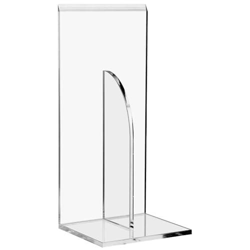 SHINEOFI Raschietto per Glassa Trasparente in Acrilico 22x10x8 Cm, Lisciante e Spalma Crema per Torte, Utensile Antiscivolo per Decorazione Dolci e Fondente, Accessorio per Pasticceria Casa