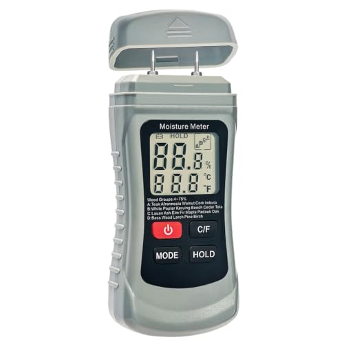 Pin Moisture Meter for Wood and Lumber