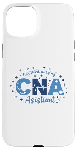 Certified Nursing Assistant CNA Stethoscope Graphic Art Carcasa para iPhone 15 Plus
