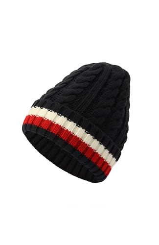 Bonnet Tommy Hilfiger Desert Sky - Chapeau Manchette Cable Global en maille