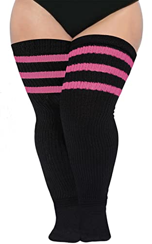 Image of Abodhu Plus Size Thigh High Socks for Thick Thighs Women- Extra Long Widened Extra Long Thick Knit