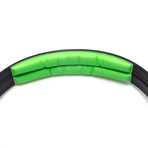 Image of Rainbow Color Ear Pads Headband Cushion Kits Compatible with Sennheiser HD25 HD250BT HD25-ll HD25S Il HMD25 Headphone Foam Covers (Green Sets)