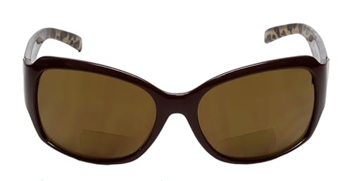 Calabria RE3560BF-AP BiFocal Reading Sunglasses Polarized or NON-Polar Women's Bi-Focal Sun Readers Trendy Fashion Sunnies2