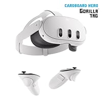 Meta Quest 3 512 GB the most powerful Quest – Ultimate mixed reality experiences – Gorilla Tag Cardboard Hero Bundle – Amazon Exclusive