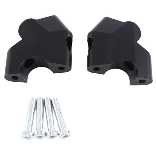 Guidon riser pince en alu noir anodisé pour Desert X 2023
