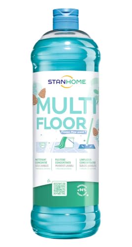 STANHOME | Pulitore Concentrato per Pavimenti Lavabili MULTI FLOOR Frozen Pine Scent, Note di Pino e Eucalipto, Sgrassatore Antiodori per Pavimenti Senza Aloni, 1000 ml