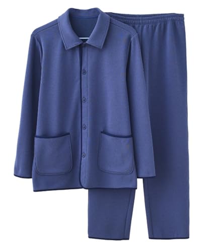 Pyjama homme confortable boutonné pour apaiser vos nuits et éliminer le stress de la journée