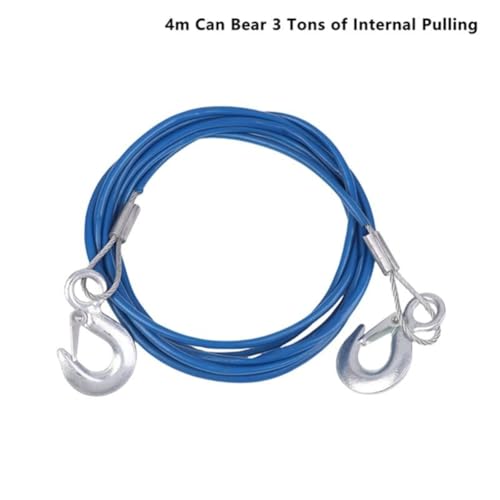 Cuerda de remolque para coche soluciona averías con cable de acero 5