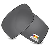 Bwake Replacement Lenses for Electric Mudslinger Sunglasses - Dark Black POLARIZED